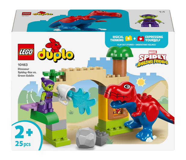 LEGO DUPLO 10463 Dinozaur Spidey-Rex i Zielony Goblin - 1488998 - zdjęcie